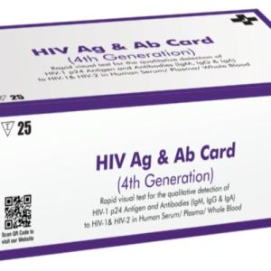 J Mitra HIV Ag&Ab CARD (4TH Generation)