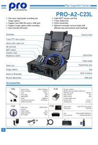 PIPE INSPECTION CAMERA Mini Video Inspection System