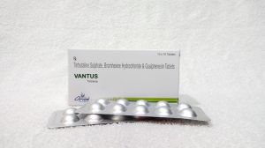 Terbutaline Bromhexine and Guaiphenesin Tablet