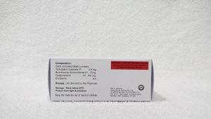 Terbutaline Bromhexine and Guaiphenesin Tablet