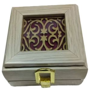 Fancy Wooden Ring Box