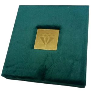 Green Velvet Jewellery Box