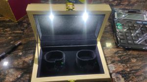 LED Wooden Bangle Box