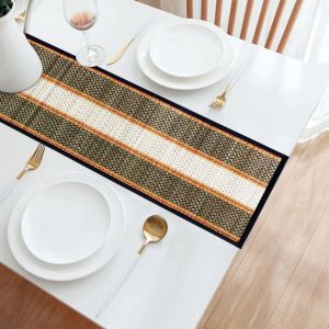 multipurpose korai handmade design madurkathi table runner