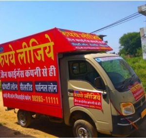 Outdoor Mobile Vans Advertisement Service