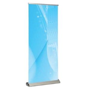 Roll up banner stand