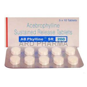AB Phylline SR 200mg Tablets