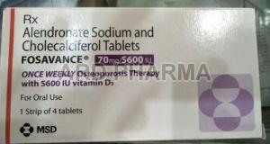 Alendronate Sodium And Cholecalciferol Tablets