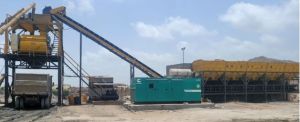 Stationary Inline Concrete Batching Plants