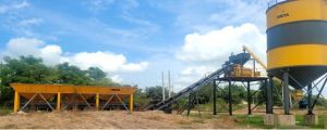 Stationary Inline Concrete Batching Plants