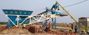 Stationary Inline Concrete Batching Plants