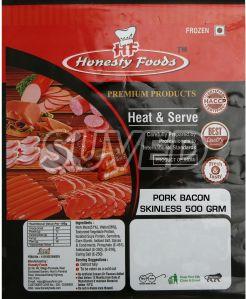 Pork Bacon Skinless Sliced
