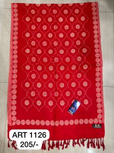 ART1126 Embroidered Woolen Shawl