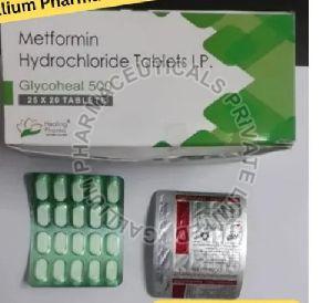 Metformin Hydrochloride 500mg Tablet IP