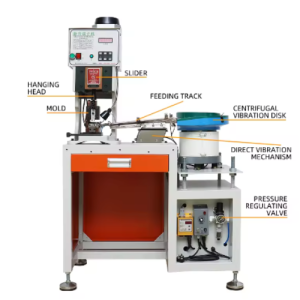 Automatic Single Terminal Feeding & Crimping Machine