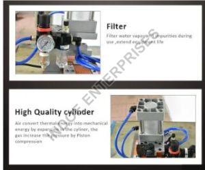 Pneumatic Cable Crimping Machine