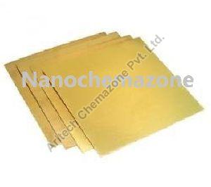 Gold Metal Sheet