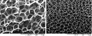 Reticulated Vitreous Carbon (RVC) Foam Panel