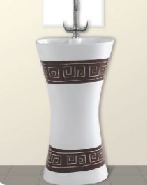 CC-7 Chocolate Vitrosa Wash Basin