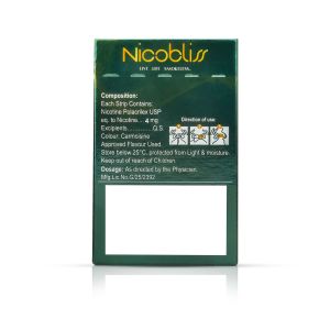 Nicobliss-Nicotine Mouth Dissolving Strips