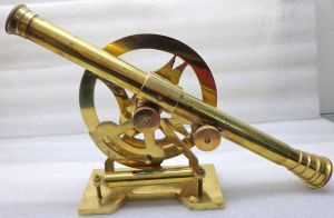 Brass Theodolite Alidate Telescope