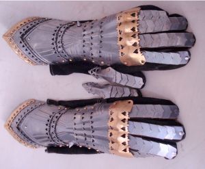 Gothic Armour, Knight Gauntlets, Warrior Gloves