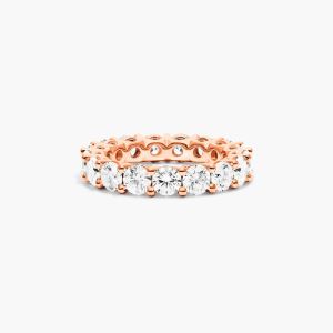 14k Rose Gold Diamond Ring