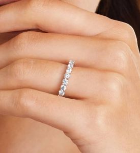 14k Rose Gold Diamond Ring