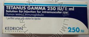 250 IU Teranus Gamma Injection