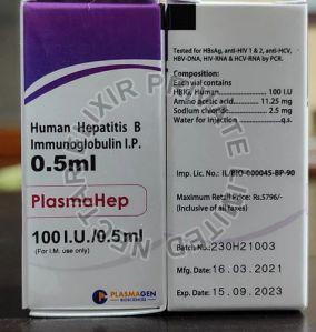 Plasmahep 0.5ml Injection