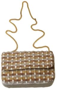 Beadcrafted Elegance Clutch Bag