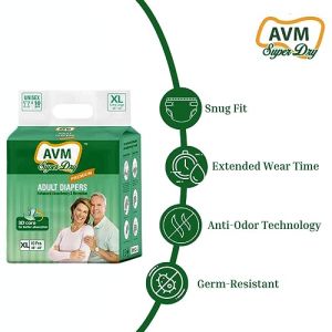 AVM Super Dry Premium XL Adult Diapers