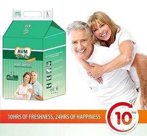 AVM Super Dry Premium Large Adult Diapers