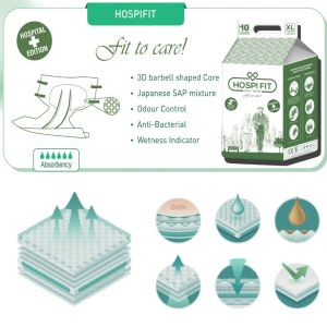 Hospifit  XL Adult Diapers