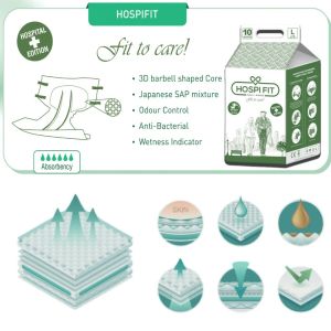 Hospifit  Large Adult Diapers