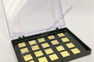 Gold Coated Silicon Chips