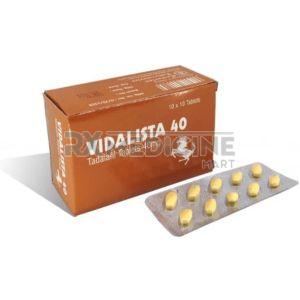 Vidalista 40mg Tablets