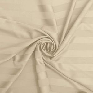 Cotton Satin Stripe Bedsheet Fabric