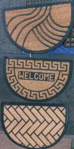 Rubber Back Coir Panama Mats