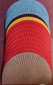 Rubber Backed Polypropylene D Cut Mats