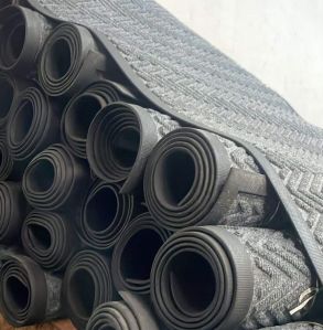 Rubber Back Polypropylene Rectangle Mats With Border