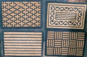 Rubber Back Coir Panama Mats