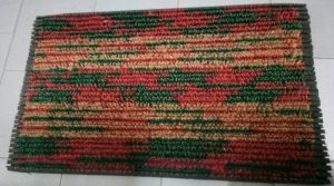 Rubber Back Coir Printed Tufted Mats
