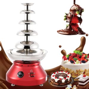 5 Tier Stainless Steel Chocolate Fountain