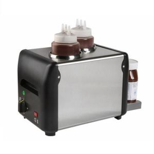 Stainless Steel Chocolate Sauce Warmer Double