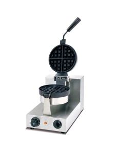 Stainless Steel Electric Rotary Waffle Baker Butler