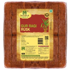 Dhampur Green Gur Ragi Rusk 200gm