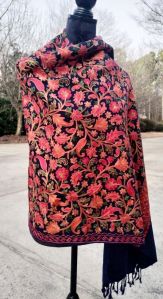 Kashmiri Embroidered Shawls and Stoles