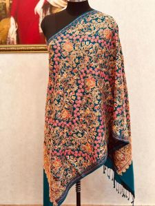 Kashmiri Embroidered Shawls and Stoles