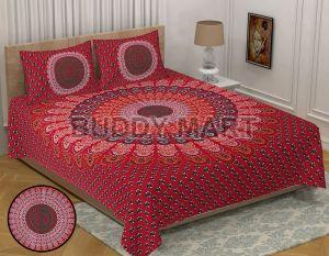 Barmeri Printed Double Bedsheet